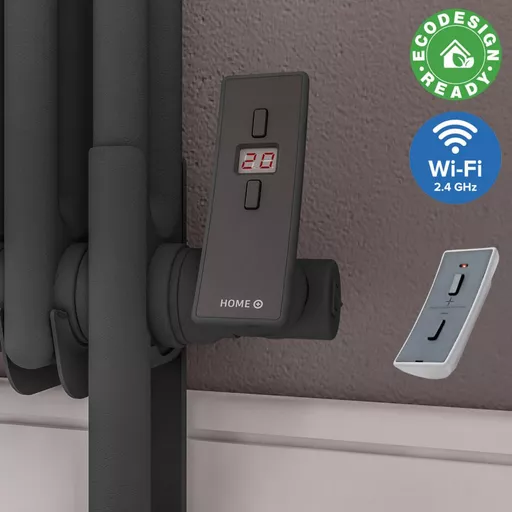 Type H Element Wi-Fi Horizontal 600 W Matt Anthracite