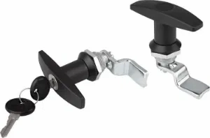 K0526 - Cabinet Latch With T Grip Quarter Turn Version