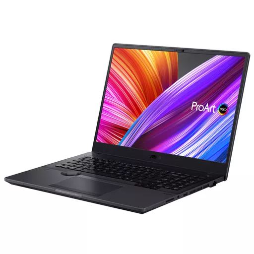 ASUS ProArt StudioBook 16 OLED H5600QR-L2160W AMD Ryzen™ 9 5900HX Laptop 40.6 cm (16") WQUXGA 32 GB DDR4-SDRAM 2 TB SSD NVIDIA GeForce RTX 3070 Wi-Fi 6 (802.11ax) Windows 11 Home Black