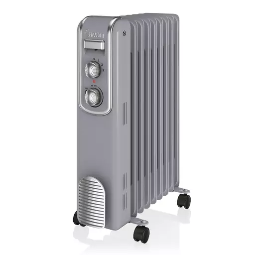 Swan Retro 9 Finned Oil Filled Radiator 2000W