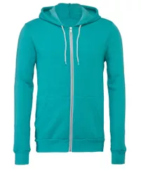 Canvas Unisex Sponge Fleece Full-Zip Hoodie