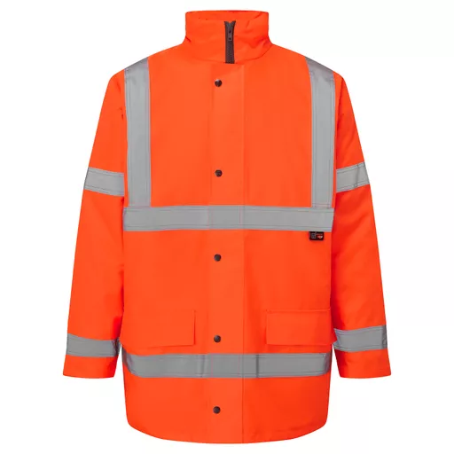 Supertouch Hi Vis Orange Standard Parka Jacket