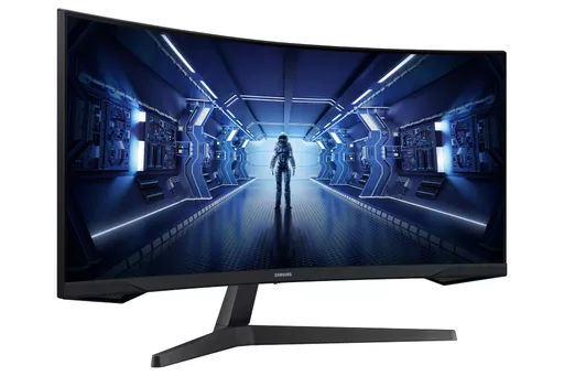 Samsung Odyssey G55T 86.4 cm (34") 3440 x 1440 pixels UltraWide Quad HD LED Black