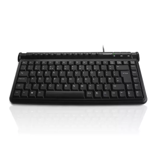 Accuratus Mini Hub 2 keyboard Universal USB QWERTY UK English Black