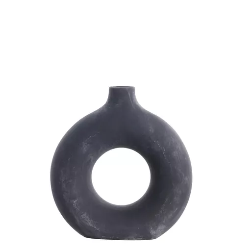 Decorative Vase, Katarina , Antique Black