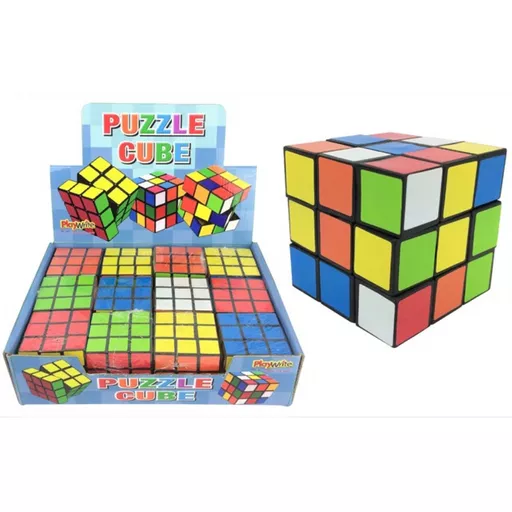 Retro Puzzle Cube (Sold in 24's)