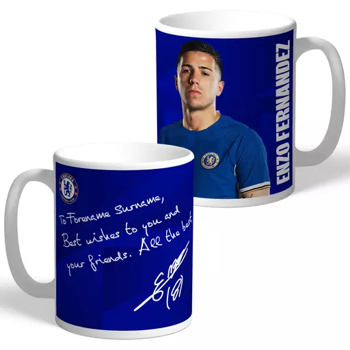 Chelsea FC Fernandez Autograph Mug