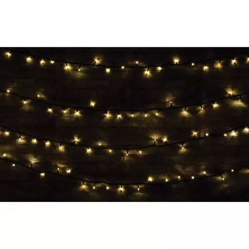 Lyyt Heavy Duty 180 LED String Lights with Controller WW