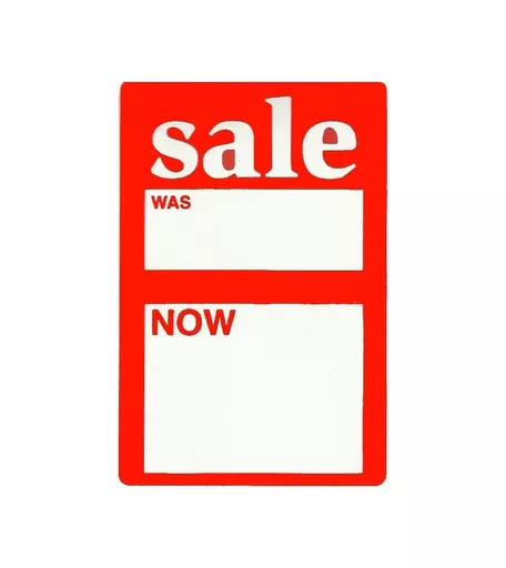 Classic 'Sale' Self Adhesive Labels - 50mm x 75mm (Pack of 500)