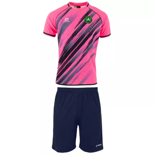 WantageTownFootballClub_GoalKeeperBladeShirt&ClubProShort_NeonPinkNavyNavy_Front.png
