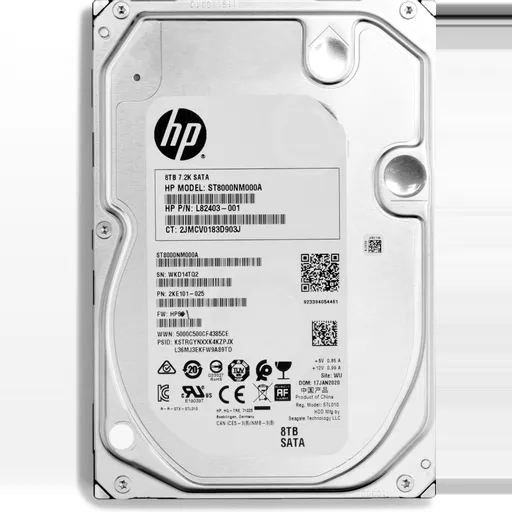 HP 8TB 7200RPM SATA 3.5in Enterprise