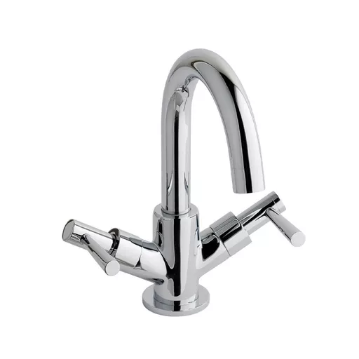 Prado Lever Basin Mono Tap with Swivel Spout and Waste Chrome