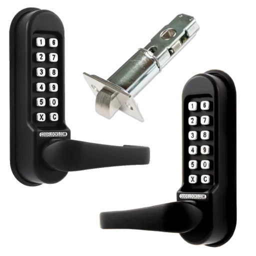 CODELOCKS CL0540 Back To Back Marine Grade Digital Gate Lock With Adjustable Latch