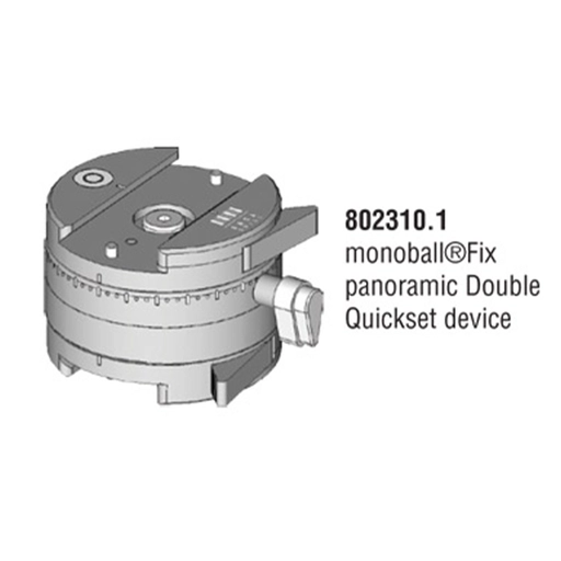 Arca Swiss Double MonoballFix Panoramic 1 / 4-3 / 8 Quick Mount