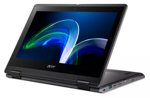 Acer TMB311RN-32 CLN5100 4GB/128GB W11P N5100 Notebook 29.5 cm (11.6") Touchscreen Intel® Celeron® N SSD Wi-Fi 6 (802.11ax) Black