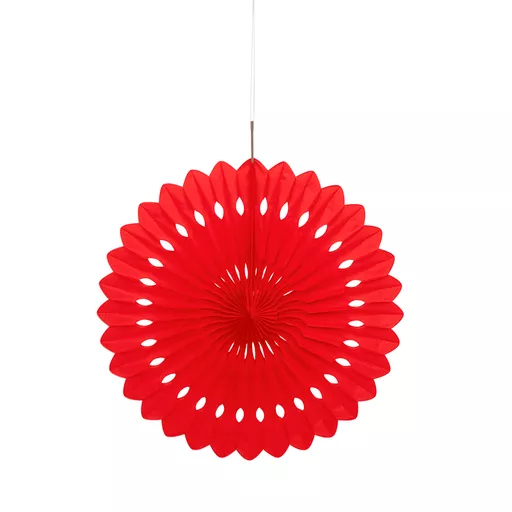 Red Decorative Fan