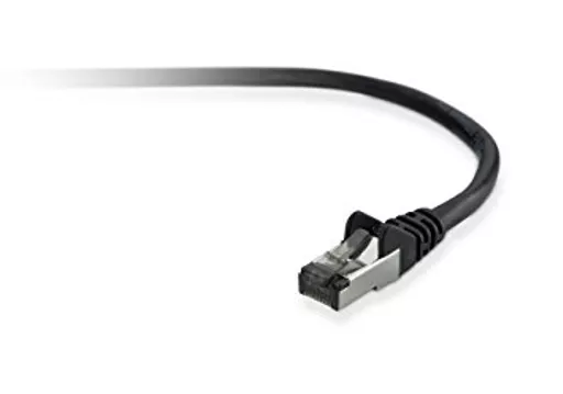 Belkin 2m Cat5e STP networking cable Black U/FTP (STP)