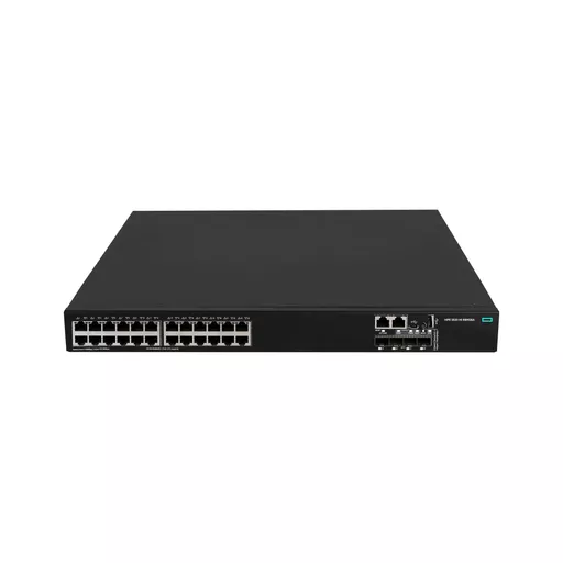 HPE Networking Comware Switch 24p 10/100/1000BASE-T 4p SFP+ 1G/10G 1-slot 2xFan 2xPSU TAA 5520HI