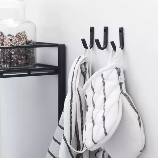 Hooks, Bath, Black