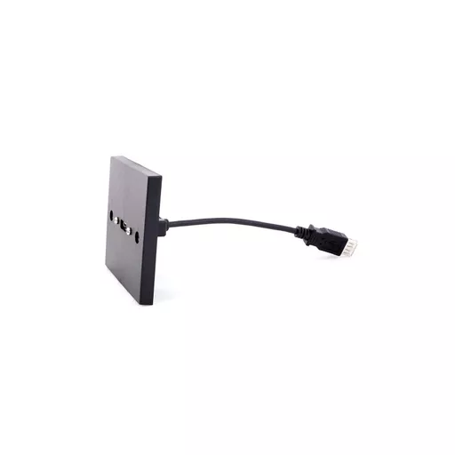 Single Gang USB-A Wall Plate