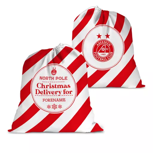 Aberdeen FC Christmas Delivery Santa Sack