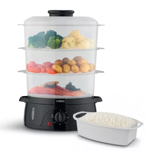 9L Three Tier Food Steamer