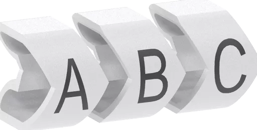 Bagged Cable Markers A to Z
