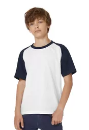 Kids Short Sleeve Baseball Tee