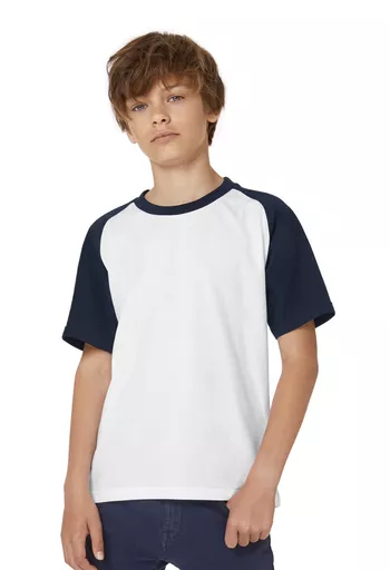 Kids Short Sleeve Baseball Tee