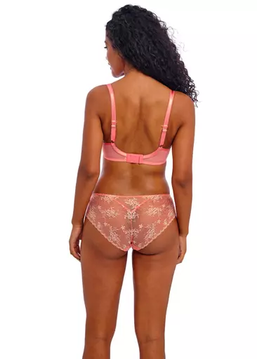 Freya Offbeat Decadence Sunset Coral Brief rear.jpg