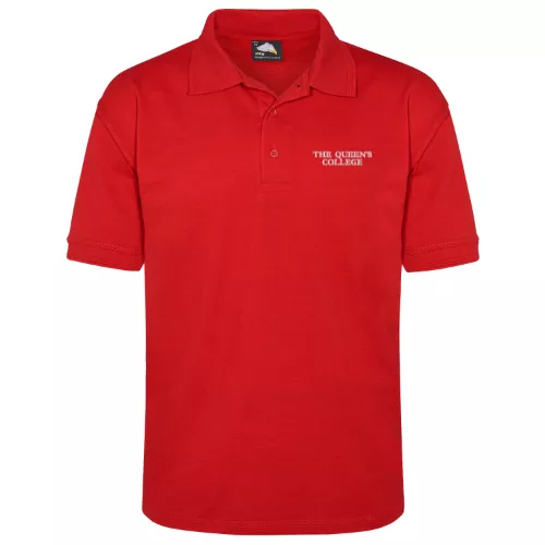 The Queen's College Short Sleeve Polo Shirt