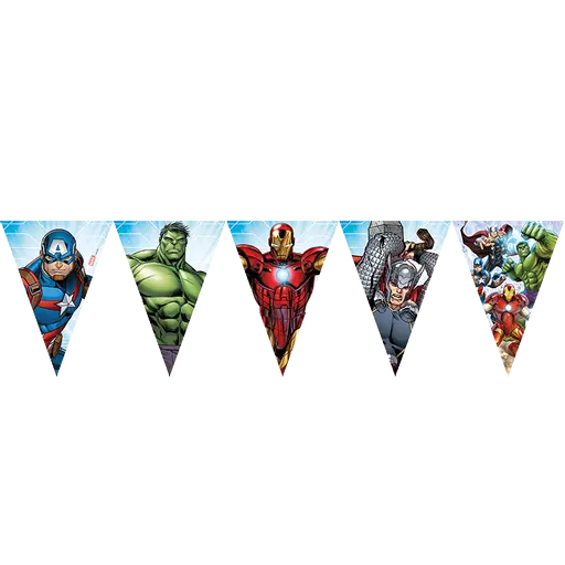 Mighty Avengers Flag Banner