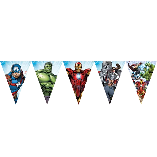 Mighty Avengers Flag Banner