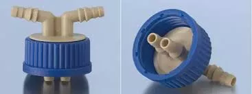 GL45 stopper autoclavable with 0.2 µm filter