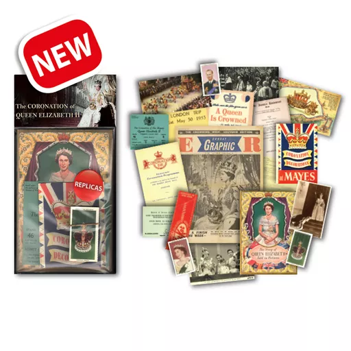 Queen Elizabeth II Coronation Day Memorabilia Pack