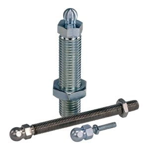 K0421 Spindles For Swivel Pads In Steel & Stainless Steel Size M6-M24