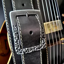 BS79 black lava guitar strap Pinegrove 144056.jpg