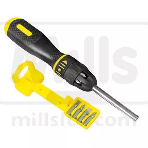 Stanley Screwdriver Multi-Bit Ratchet