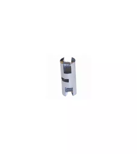 Cable System - 5mm Chrome Double Vertical Panel Clip