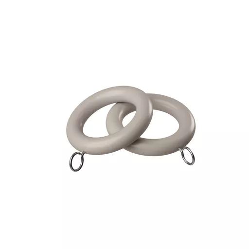 28mm Woodland Rings Pk 100 Grey