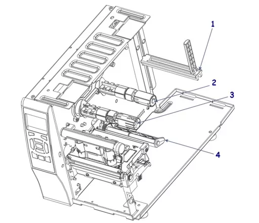 Zebra P1037974-027 printer kit