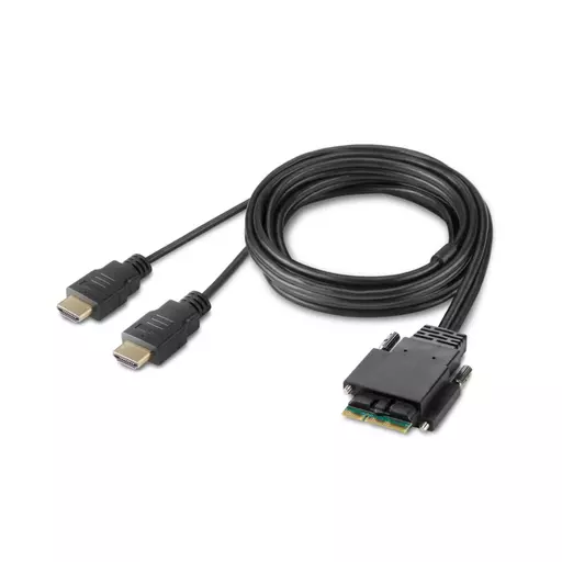 Belkin F1DN2MOD-CC-H06 KVM cable Black 1.8 m
