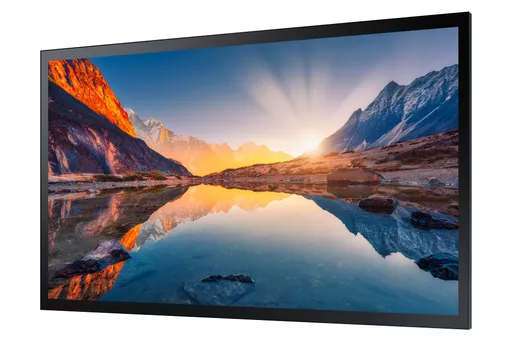 Samsung QM55R-T Digital signage flat panel 139.7 cm (55") Wi-Fi 500 cd/m² 4K Ultra HD Black Touchscreen