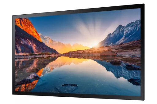 Samsung QMB-T Digital signage flat panel 139.7 cm (55") Wi-Fi 400 cd/m² Black Touchscreen Tizen 6.5