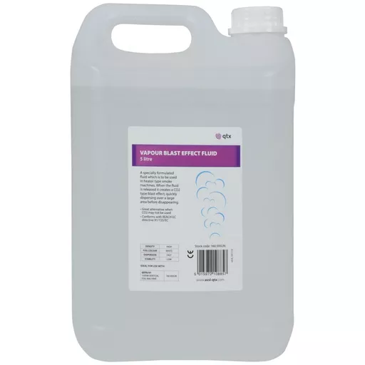QTX Vapour Blast Effect Fluid - 5 Litre