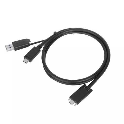 Targus ACC1133GLX USB cable 1 m USB 3.2 Gen 1 (3.1 Gen 1) USB C Black