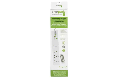 EnerGenie ENER010 power extension 4 AC outlet(s) Indoor White