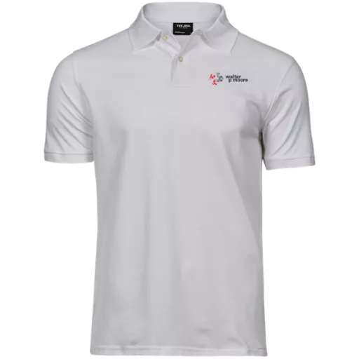 WalterPMoore_TeeJaysHeavyCottonPiquéPolo ShirtT1400_White_Front.png