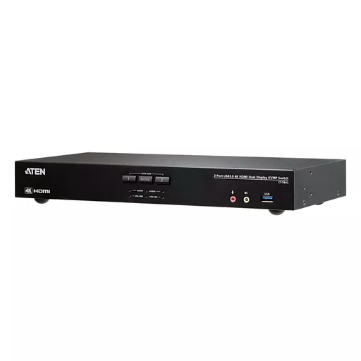 ATEN CS1842 KVM switch Rack mounting Black