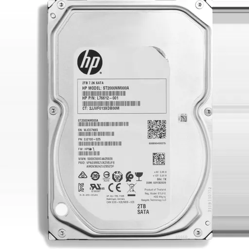 HP 2TB 7200RPM SATA 3.5in Enterprise